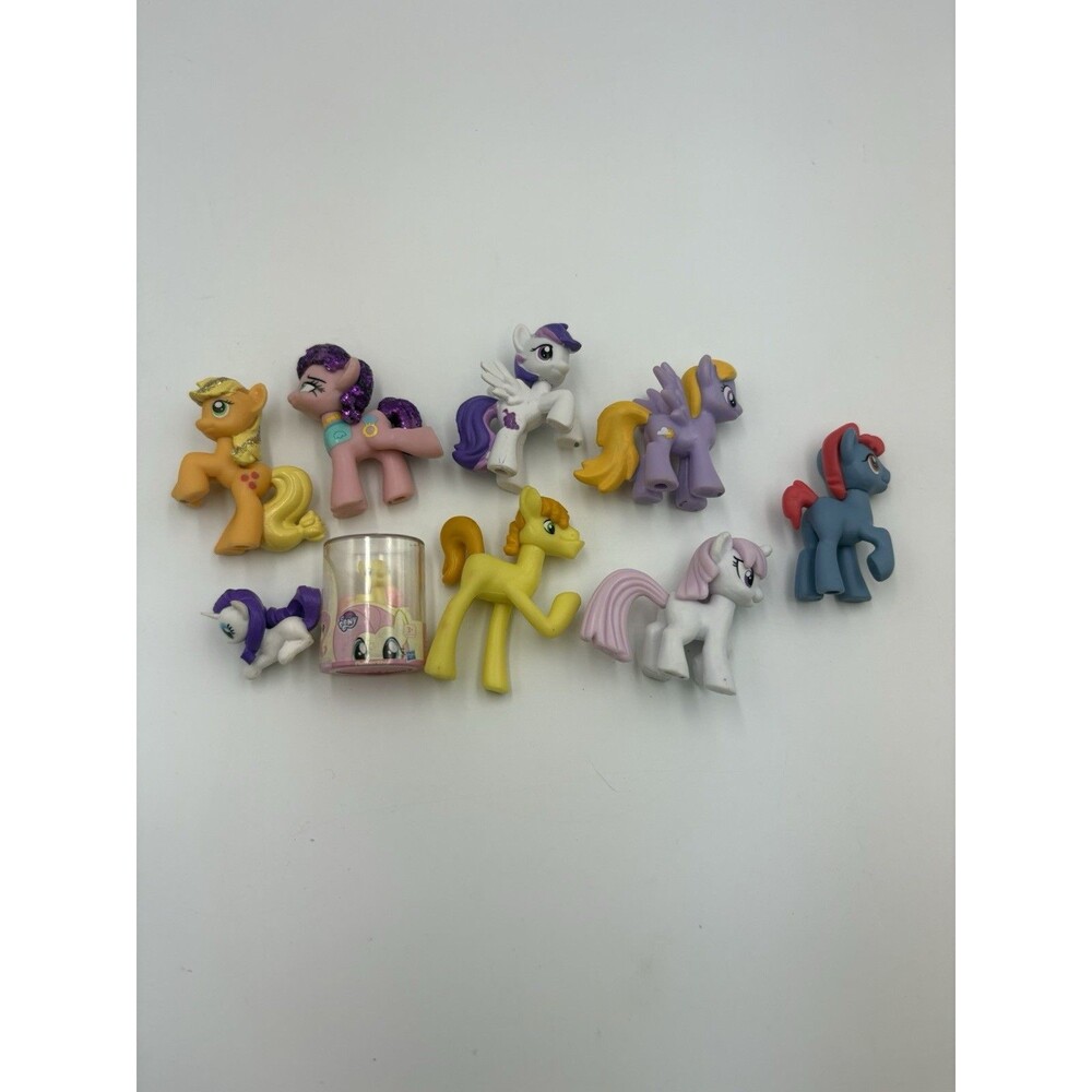 My Little Pony Mini Figures Lot Of 9